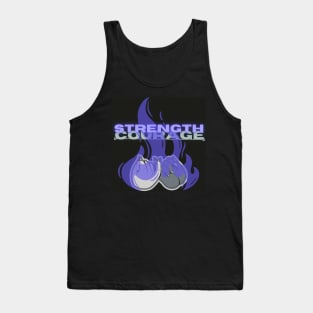 Strength and Courage Tank Top